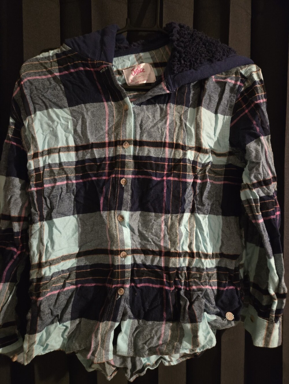 Long Sleeve Shirt With Hood - Large